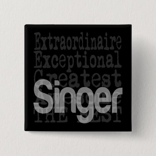 Sängerin Extraordinaire Button (Vorderseite)