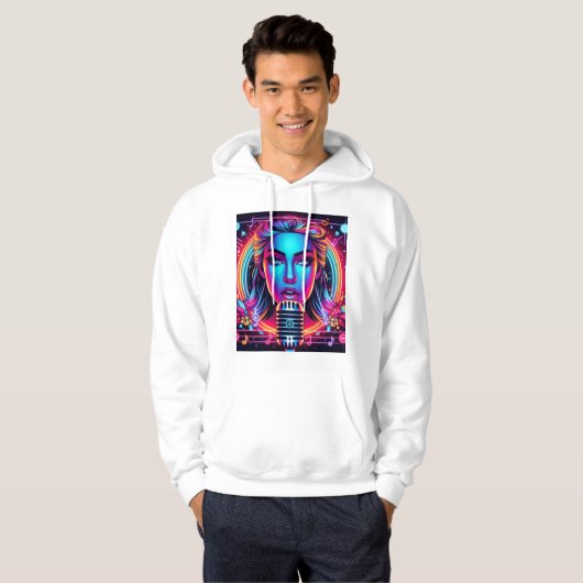 Sängerin Hoodie (Vorne ganz)