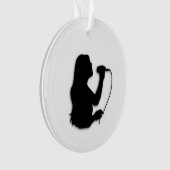 Sängerin Ornament (Vorderseite)