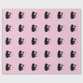 Sängerin Pink Geschenkpapier (Flach)