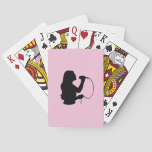Sängerin Pink Spielkarten