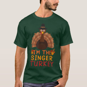 Sängerin Türkei Kostümfamilie Matching Funny Danke T-Shirt