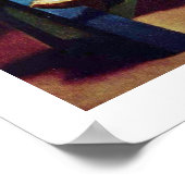 Sängerin von Manet Edouard Poster (Ecke)