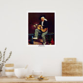 Sängerin von Manet Edouard Poster (Küche)