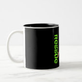 Sängerin Zweifarbige Tasse (Links)