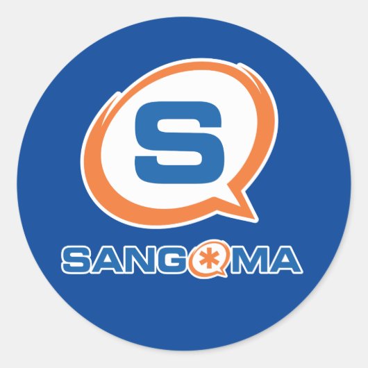 Sangoma Speech Bubble Stickers (Vorderseite)