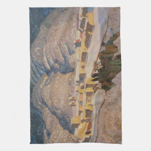 Sangre de Cristo Geschirrtuch (Vertikal)