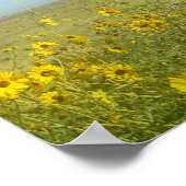 Sangre de Cristo, große Sanddünen und Blume Poster (Ecke)