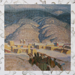 Sangre de Cristo Mountains von Blumenschein Puzzle