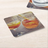 Sangria and Sunshine Rechteckiger Pappuntersetzer (angewinkelt)