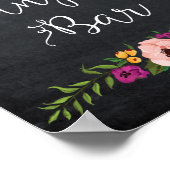 Sangria-Bar-Schild Poster (Ecke)