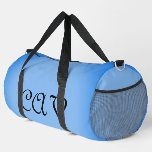Sangria Cornflower Blue Duffle Bag (Rechte Ecke)