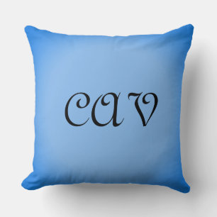 Sangria Cornflower Blue Kissen