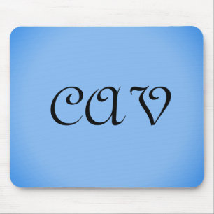 Sangria Cornflower Blue Mousepad