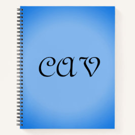 Sangria Cornflower Blue Notizblock