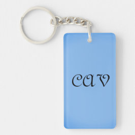 Sangria Cornflower Blue Schlüsselanhänger