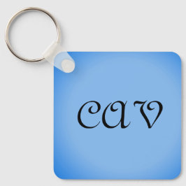 Sangria Cornflower Blue Schlüsselanhänger