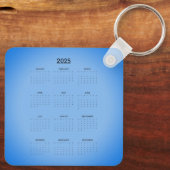 Sangria Cornflower Blue Schlüsselanhänger (Rückseite)