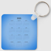 Sangria Cornflower Blue Schlüsselanhänger (Rückseite)