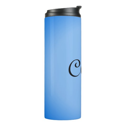 Sangria Cornflower Blue Thermosbecher (Nach links gedreht)