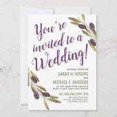 Sangria| Einladung zur Hochzeitsfeier (Vorderseite)