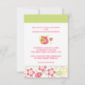 Sangria Garden Party Einladungen (Vorderseite)