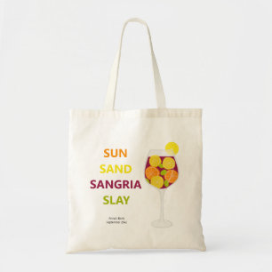Sangria Junggeselinnen-Abschied Beach Weekend Tragetasche