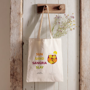Sangria-Junggesellinnen-Abschiedsparty-Strandwoche Tragetasche
