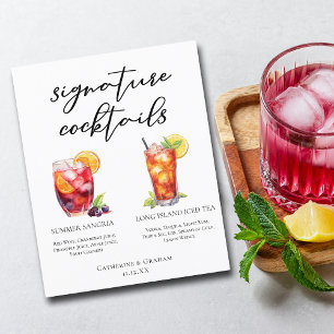 Sangria Long Island Teezeremonie auf dem Teatro So