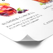 Sangria Long Island Teezeremonie auf dem Teatro So Poster (Ecke)