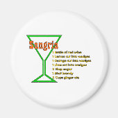 Sangria Magnet (Vorne)