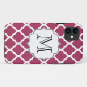 Sangria marokkanische Tile mit individualisierbare Case-Mate iPhone Hülle (Rückseite (Horizontal))
