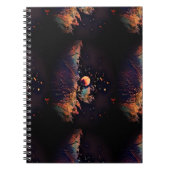 Sangria Moon Notebook Notizblock (Vorderseite)