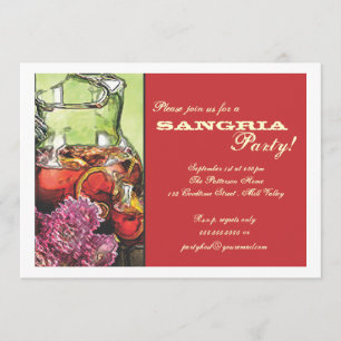 Sangria-Party Einladung