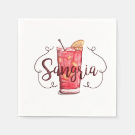 Sangria Serviette
