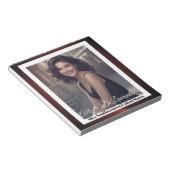 Sangria Shine Pageant Autograph Pad Notizblock (angewinkelt)