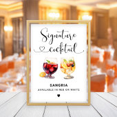 Sangria Signature Cocktail Herzensschrift Zeichen Einladung