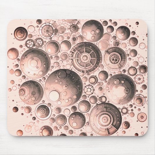 Sangria Steampunk Mousepad (Vorne)