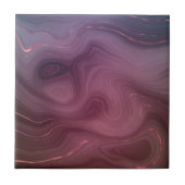 Sangria Strata | Moody Pink und Lila Luxe Agate Fliese (Vorderseite)