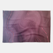 Sangria Strata | Moody Pink und Lila Luxe Agate Geschirrtuch (Horizontal)