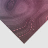 Sangria Strata | Moody Pink und Lila Luxe Agate Seidenpapier (Ausschnitt)