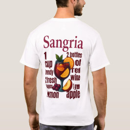 Sangria T-Shirt – Fruity Wine Cocktail