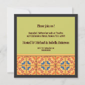 Sangria & Tapas Party! Glückliche Fiesta-Einladung Einladung (Rückseite)