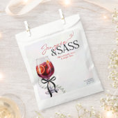 Sangria und Sass, Perlen, Bogen Geschenktütchen (Ausgeschnitten)