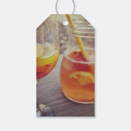 Sangria und Sonnenschein Geschenkanhänger
