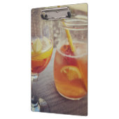 Sangria und Sonnenschein Klemmbrett (Links)