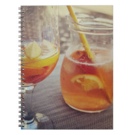 Sangria und Sonnenschein Notizblock