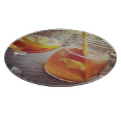 Sangria und Sonnenschein Schneidebrett (Ecke)