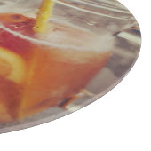 Sangria und Sonnenschein Schneidebrett (Ecke)