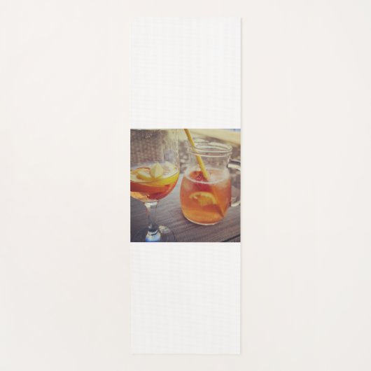 Sangria und Sonnenschein Yogamatte (Vorderseite)